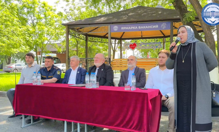 В Чеченской Республике прошла ярмарка вакансий для студентов медицинского колледжа