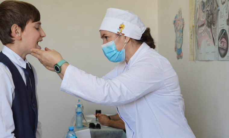 В Чеченской Республике около 250 000 детей прошли медицинские осмотры с начала года