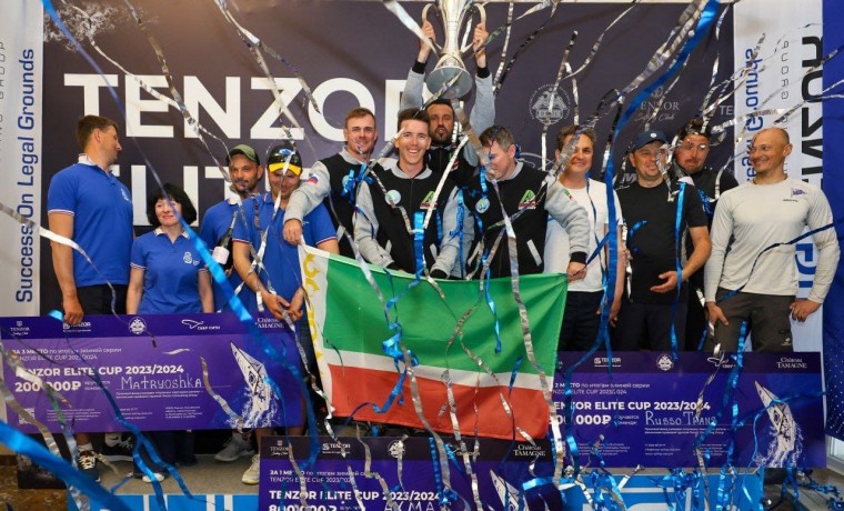 Сборная по парусному спорту «Ахмат» - победитель пяти этапов Tenzor Elite Cup