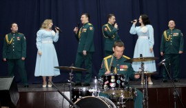 Праздничный концерт ко Дню Росгвардии состоялся в грозненском соединении