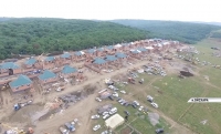 Поселок Ойсхара продолжает масштабное преображение