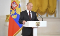 Россияне выбрали политиком года Путина