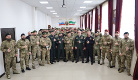 В Управлении Росгвардии по ЧР состоялось собрание, посвященное Дню войск национальной гвардии РФ