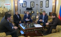Кадыров встретился с руководителем Федерального агентства лесного хозяйства России