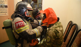 В Грозном прошло пожарно-тактическое учение Росгвардии и МЧС