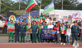 Команда из ЧР завоевала первое место на соревнованиях СКФО по пожарно-спасательному спорту