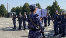 Торжественная церемония приведения к военной присяге прошла в Грозном