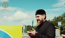 Рамзан Кадыров принял участие в торжественном открытии обновленного южного подъезда к Грозному