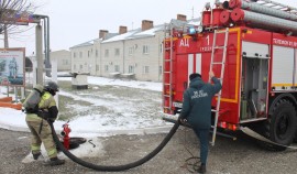 Совместное пожарно-тактическое занятие Росгвардии и МЧС прошло в Грозном| грозный, чгтрк