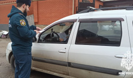 В Гудермесе проходит противопожарная акция