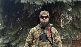 Военнослужащий полка «Север-АХМАТ» Саламбек Тамхаев удостоен медали «За отвагу» Указом Президента РФ