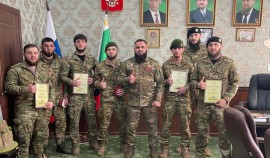 В Управлении Росгвардии по Чеченской Республике отметили заслуги сборной команды по дзюдо| грозный, чгтрк