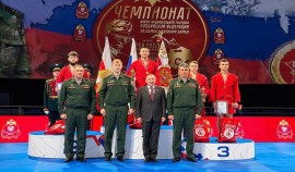 Росгвардейцы из Чеченской Республики стали призерами чемпионата Росгвардии по самбо