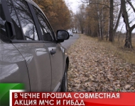 В Чечне прошла совместная акция МЧС и ГИБДД