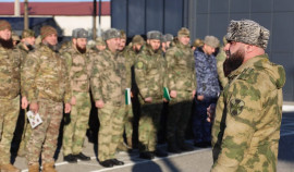 Зимний период подготовки начался в Управлении Росгвардии по Чеченской Республике