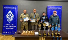 Росгвардейцы стали победителями регионального чемпионата «Динамо» по шахматам в Грозном