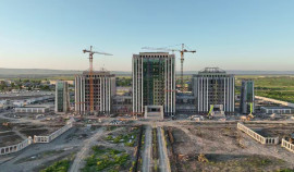 В Грозном завершается строительство нового правительственного комплекса и обновление улицы Шерипова
