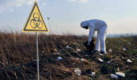 В Ножай-Юртовском районе ликвидирована незаконная свалка биологических отходов