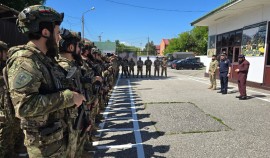 В ОМОН «АХМАТ-1» состоялась профилактическая встреча с участием представителей ГИБДД и духовенства| грозный, чгтрк