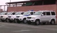 Автопарк отдела МВД по Гудермесскому району пополнился 3 автомобилями УАЗ «Патриот»