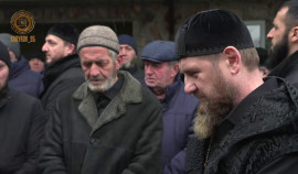 Рамзан Кадыров посетил похороны Шарабуттина Чочаева в Кабардино-Балкарии