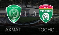 "Ахмат" победил "Тосно" со счетом 1:0