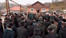 Рамзан Кадыров вместе с федеральными министрами оценил ущерб от стихии и ход восстановительных работ