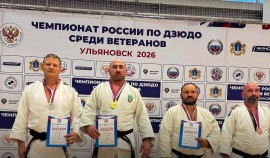 Дзюдоисты из Чеченской Республики завоевали две золотые медали чемпионата России среди ветеранов