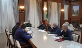 Магомед Даудов провел совещание с финансовым блоком Правительства ЧР