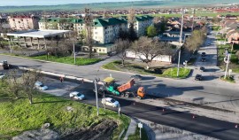 В Грозном с начала года отремонтировали дороги на 68 улицах