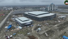 В Грозном строят конгресс-холл на 5 тысяч человек для региональных и международных мероприятий| грозный, чгтрк