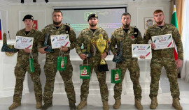 Команда ОМОН «АХМАТ-Грозный» завоевала Кубок Министерства ЧР по делам молодежи