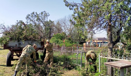 Акцию «На страже памяти» поддержали росгвардейцы в Чеченской Республике