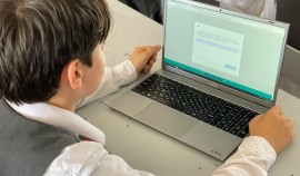 Школьники Серноводского района написали олимпиаду по математике| грозный, чгтрк