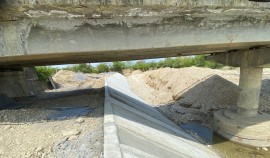 В селе Шалажи завершилось строительство противопаводковых сооружений