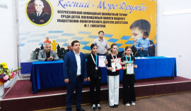 Школьница из ЧР на Всероссийском шахматном турнире в Махачкале