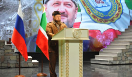 В Доме торжеств им. Дагуна Омаева прошло мероприятие к 70-летию Ахмата-Хаджи Кадырова