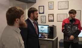 Ахмат Кадыров ознакомился с научно-образовательной инфраструктурой ГГНТУ