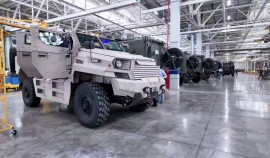 Новые модели бронеавтомобиля «Хищник 4×4» будут тестировать на базе РУС им. В. Путина| грозный, чгтрк