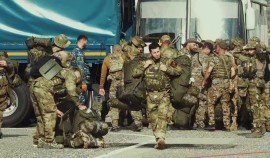 Очередная группа добровольцев отправилась из ЧР в зону проведения специальной военной операции