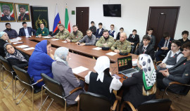 В Грозном Росгвардейцы приняли участие в патриотическом мероприятии «Вместе и вперёд»