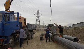 На улицах Коперника и Алтайской в Грозном заменяют ветхие водопроводные сети