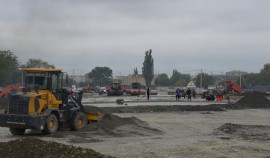 В Грозном продолжается реконструкция улицы Айдамирова