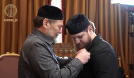 Ахмат Кадыров награждён медалью Николая Озерова за заслуги в сфере физической культуры и спорта
