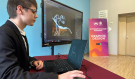 В Урус-Мартановском районе прошел конкурс «Graphic design – 2025»