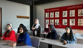 В ЧГУ им. А.А. Кадырова прошли мероприятия ко Дню сотрудников военных комиссариатов России| грозный, чгтрк