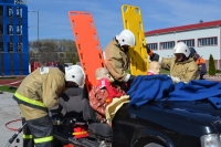 Чеченские пожарные принимают участие во Всероссийских соревнованиях в Пятигорске