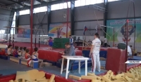 Воспитанники школы спортивной гимнастики "Акбарс" вернулись из Нальчика золотыми медалями 