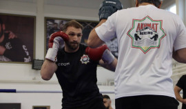 В Грозном прошла открытая тренировка участников турнира по профессиональному боксу 