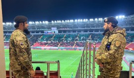 Росгвардия обеспечила порядок на матче «Ахмат» – «Краснодар» в Грозном| грозный, чгтрк
